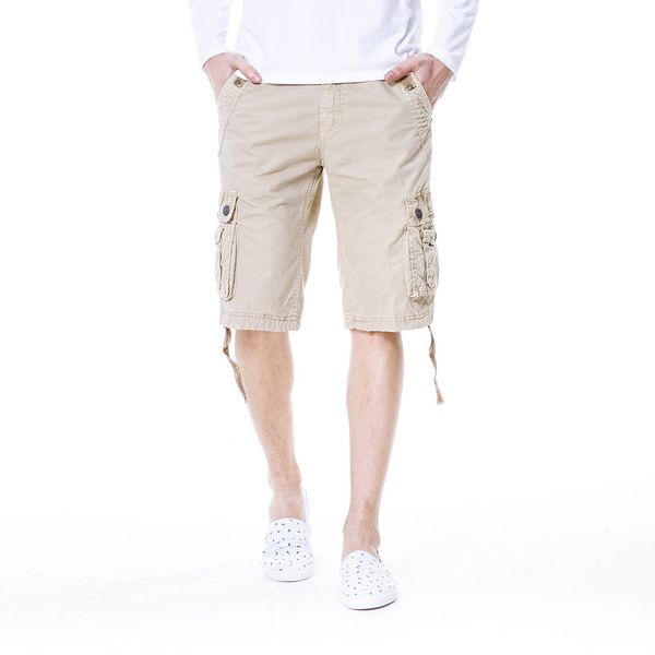 shionfa summer men's casual knee length cargo shorts solid multi-pocket outdoor fits fashionable high grade streetwear oversized, White;black
shionfa summer men's casual knee length cargo shorts solid multi-pocket outdoor fits fashionable high grade streetwear oversized, White;black