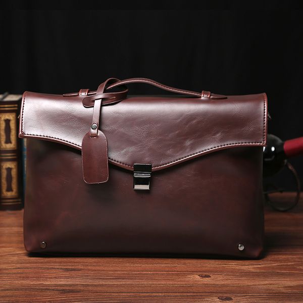 wholesale korean version of the new men's handbags business diagonal file bag retro trend shoulder bag
wholesale korean version of the new men's handbags business diagonal file bag retro trend shoulder bag
