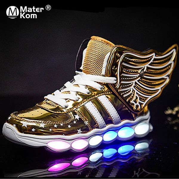 size 25-37 luminous sneakers for children led light up shoes anti-slippery glowing sneakers with lights boys casual shoes, Black
size 25-37 luminous sneakers for children led light up shoes anti-slippery glowing sneakers with lights boys casual shoes, Black
