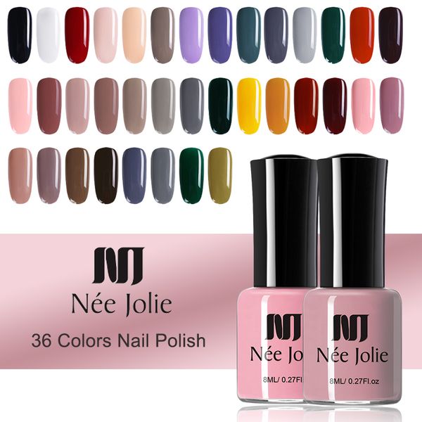 nee jolie 8ml solid color nail polish 36 colors fast dry nail lacquer new bottle art varnish 3.5ml / bottle for nails decor
nee jolie 8ml solid color nail polish 36 colors fast dry nail lacquer new bottle art varnish 3.5ml / bottle for nails decor