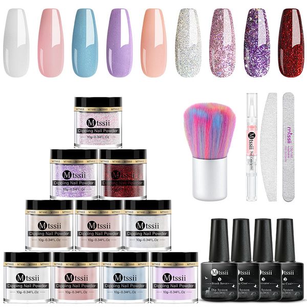mtssii 9pcs/lot dipping powder set nail art brush tools manicure tools soak off base coat activator brush saver kits
mtssii 9pcs/lot dipping powder set nail art brush tools manicure tools soak off base coat activator brush saver kits