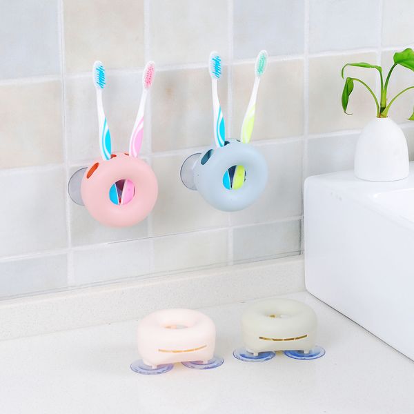 wall-mounted toothbrush holder bathroom wall hanging tooth holder creative couple suction donut cup to put toothbrush shelf#s
wall-mounted toothbrush holder bathroom wall hanging tooth holder creative couple suction donut cup to put toothbrush shelf#s