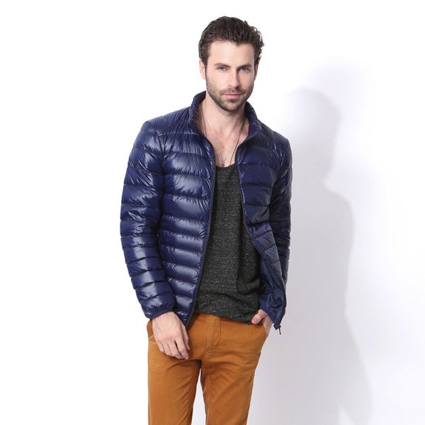 2016 new design autumn winter men's down jacket casual coat fashion waterproof plus size jacket men 90%down, Black
2016 new design autumn winter men's down jacket casual coat fashion waterproof plus size jacket men 90%down, Black