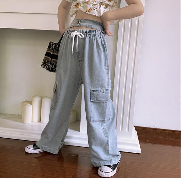 2020 new wholesale girls denim wide pants fashion summer girls jean pants 4-10t f328, Blue
2020 new wholesale girls denim wide pants fashion summer girls jean pants 4-10t f328, Blue