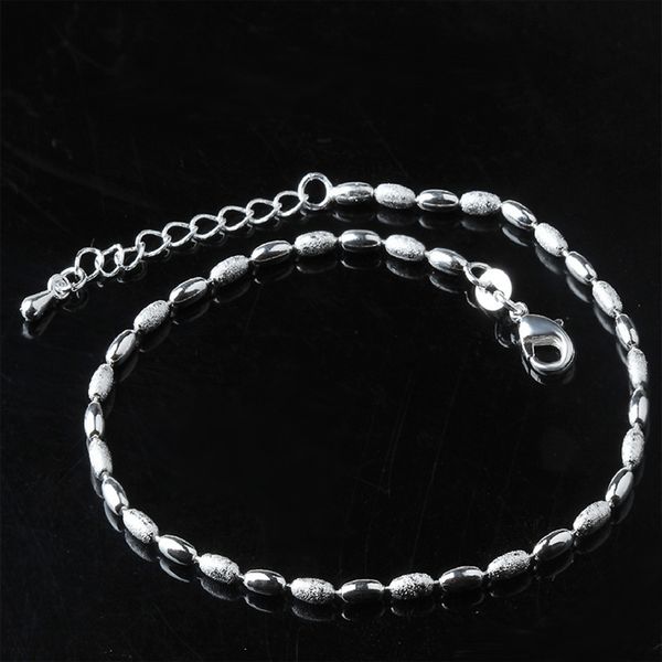 new arrival fashion 925 sterling ladies silver anklets olive kernel bead manual anklet bracelet for women & girl jewelry, Red;blue
new arrival fashion 925 sterling ladies silver anklets olive kernel bead manual anklet bracelet for women & girl jewelry, Red;blue