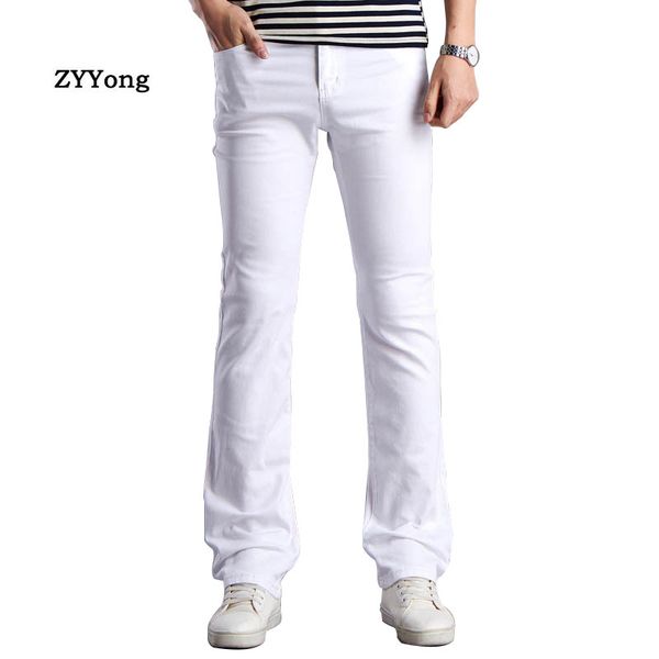 men's pants zyyong spring flared business casual slim bootcut white brown khaki black men trousers size28-38
men's pants zyyong spring flared business casual slim bootcut white brown khaki black men trousers size28-38