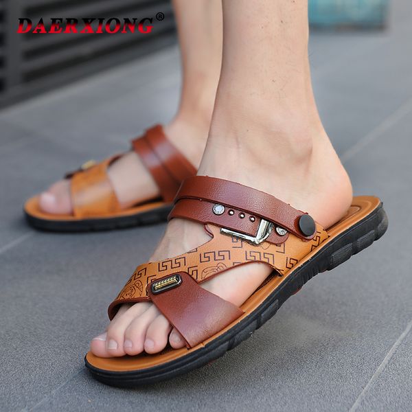 men sandals 2019 new summer open toe pu leather casual flat beach mens sandals black brown sandalias hombre zapatos de hombre
men sandals 2019 new summer open toe pu leather casual flat beach mens sandals black brown sandalias hombre zapatos de hombre