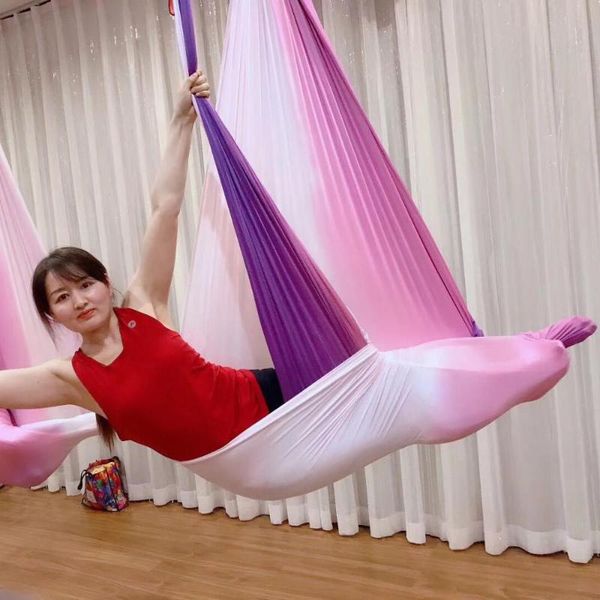 new high strength colorful aerial yoga hammock 7mx2.5m anti-gravity yoga belt for exercise hammock swing bed indoor fitness
new high strength colorful aerial yoga hammock 7mx2.5m anti-gravity yoga belt for exercise hammock swing bed indoor fitness