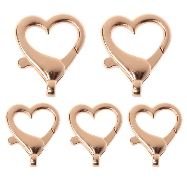 5 pcs love heart shape lobster buckle keychain pendant alloy jewelry accessories diy metal material, Silver
5 pcs love heart shape lobster buckle keychain pendant alloy jewelry accessories diy metal material, Silver