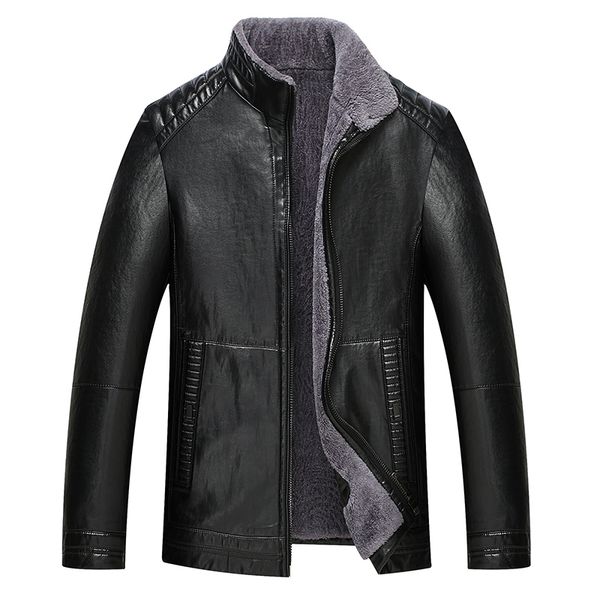 men leather jackets jackets and coats winter warm men leather jacket motorcycle windproof pu jacket -7xl, Black
men leather jackets jackets and coats winter warm men leather jacket motorcycle windproof pu jacket -7xl, Black