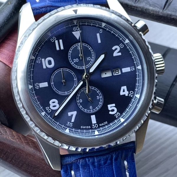 авиатор 8 b01 chronograph кварцевый батарея вращающийся ободок рабочий день subdials дата синий циферблат мужские часы наручные часы ремешок, Slivery;brown
авиатор 8 b01 chronograph кварцевый батарея вращающийся ободок рабочий день subdials дата синий циферблат мужские часы наручные часы ремешок, Slivery;brown