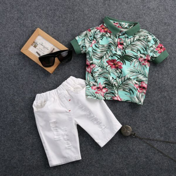 2019 new latest summer fashion 2pcs toddler kids baby boy flower t-shirt shorts outfits clothing set, White
2019 new latest summer fashion 2pcs toddler kids baby boy flower t-shirt shorts outfits clothing set, White