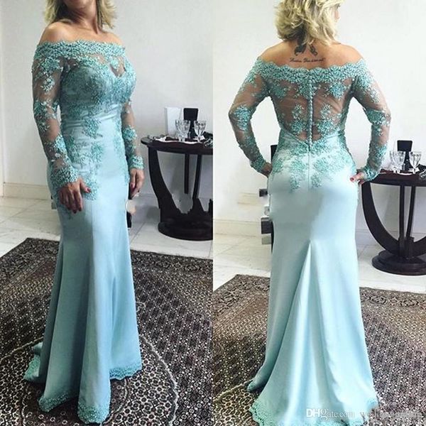 elegant off the shoulder lace mother of the bride dresses sheer long sleeves custom made sheath mermaid mother dresses formal evening dress, Black;red
elegant off the shoulder lace mother of the bride dresses sheer long sleeves custom made sheath mermaid mother dresses formal evening dress, Black;red