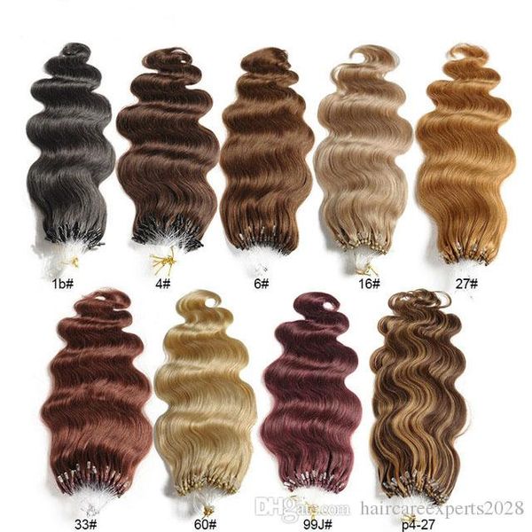 wholesale 14 24 1g s 100g lot 100s lot micro loop hair extensions body waves 1 1b 2 4 6 27 99j 27 613 dhl shpping, Black
wholesale 14 24 1g s 100g lot 100s lot micro loop hair extensions body waves 1 1b 2 4 6 27 99j 27 613 dhl shpping, Black