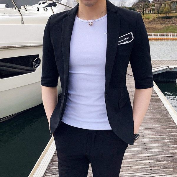 and fine one button groomsmen notch lapel groom tuxedos men suits wedding/prom/dinner man blazer(jacket+pants+tie) a571, Black;gray
and fine one button groomsmen notch lapel groom tuxedos men suits wedding/prom/dinner man blazer(jacket+pants+tie) a571, Black;gray