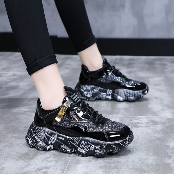 women sneakers black fashion thick bottom chunky shoes womens platform sneakers casual shoes zapatos de mujer new dropshipping y200424
women sneakers black fashion thick bottom chunky shoes womens platform sneakers casual shoes zapatos de mujer new dropshipping y200424