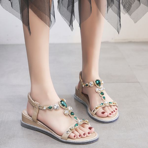 med fashion womens shoes 2020 clear heels flat sandals slip-on loafers summer women's suit female beige wedge medium, Black
med fashion womens shoes 2020 clear heels flat sandals slip-on loafers summer women's suit female beige wedge medium, Black