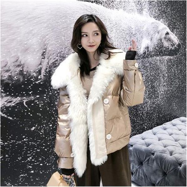 2019 new thick warm winter jacket women wool double face fur coat real fur duck down coat streetwear luxury outerwear, Black;brown
2019 new thick warm winter jacket women wool double face fur coat real fur duck down coat streetwear luxury outerwear, Black;brown