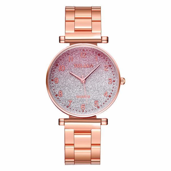 fashion women folding buckle starry quartz watch colorful stainless steel strap casual women ladies dress quartz wristwatch, Slivery;brown
fashion women folding buckle starry quartz watch colorful stainless steel strap casual women ladies dress quartz wristwatch, Slivery;brown