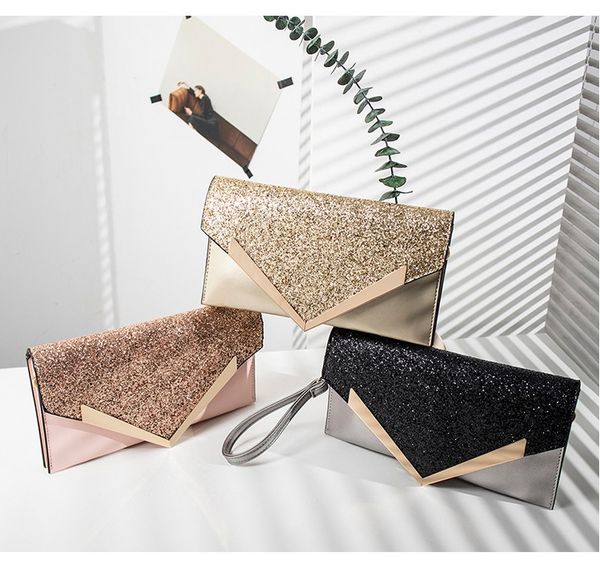2020 new personality korean ladies handbag sequin envelope bag shoulder messenger bag fashion clutch
2020 new personality korean ladies handbag sequin envelope bag shoulder messenger bag fashion clutch