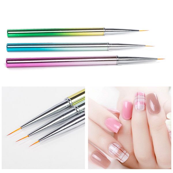 nail art painter colorful gradient metal rod pull pen 3 pack flower hook pull wire nail pen nylon, Silver
nail art painter colorful gradient metal rod pull pen 3 pack flower hook pull wire nail pen nylon, Silver