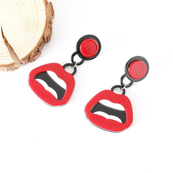 fashion punk acrylic red lips earrings exaggerated big long earrings jewelry for women girl gift wholesale ing, Golden;silver
fashion punk acrylic red lips earrings exaggerated big long earrings jewelry for women girl gift wholesale ing, Golden;silver