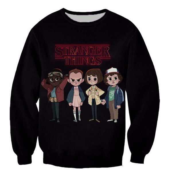 stranger thing season 3 men/women hoodies harajuku men sweatshirts 3d printed hip hop tracksuits super cool moives streetwear, Black
stranger thing season 3 men/women hoodies harajuku men sweatshirts 3d printed hip hop tracksuits super cool moives streetwear, Black