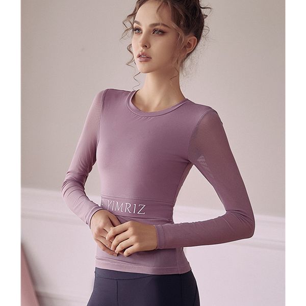 2020 spring new women sports t shirt breathable net yarn patchwork long sleeve yoga shirt letter printing running gym clothes, White;red
2020 spring new women sports t shirt breathable net yarn patchwork long sleeve yoga shirt letter printing running gym clothes, White;red