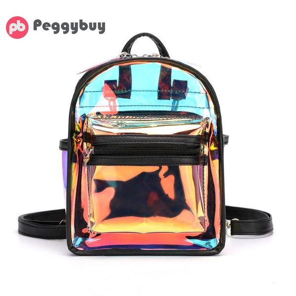 new fashion clear see through pvc mini backpack women teenager school book bag laser jelly transparent mini travel bags mochila
new fashion clear see through pvc mini backpack women teenager school book bag laser jelly transparent mini travel bags mochila