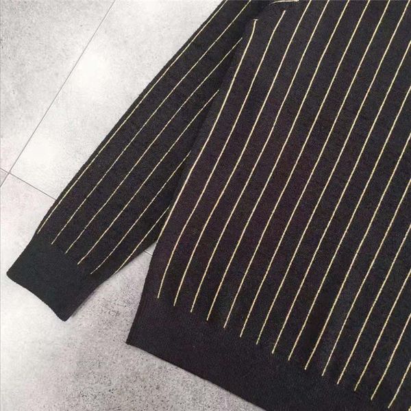 mens designer sweater striped style sweatshirts warm thick autumn winter brand sweater wool inside luxury women sweater 12, White;black
mens designer sweater striped style sweatshirts warm thick autumn winter brand sweater wool inside luxury women sweater 12, White;black