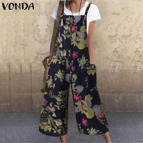 vonda summer rompers women loose jumpsuits 2020 sleeveless vintage printed tank playsuits plus size office overalls 5xl, Black;white
vonda summer rompers women loose jumpsuits 2020 sleeveless vintage printed tank playsuits plus size office overalls 5xl, Black;white