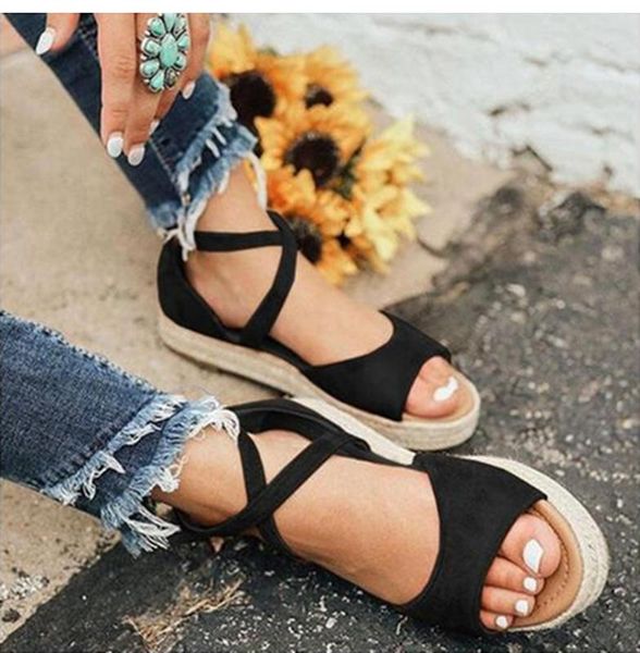 women snadals factory direct gladiator sandals for summer shoes with platform sandalias mujer low heels beach shoes woman flats, Black
women snadals factory direct gladiator sandals for summer shoes with platform sandalias mujer low heels beach shoes woman flats, Black