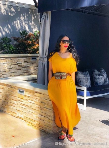 soild color split slash neck short sleeve dresses asymmetrical ankle length bohemian dress fashion cacual summer dresses, Black;gray
soild color split slash neck short sleeve dresses asymmetrical ankle length bohemian dress fashion cacual summer dresses, Black;gray