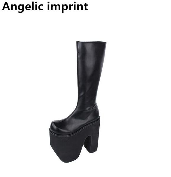 angelic imprint handmade women mori girl lady lolita punk motorcycle boots woman super high heel pumps platform shoes 20cm 33-47, Black
angelic imprint handmade women mori girl lady lolita punk motorcycle boots woman super high heel pumps platform shoes 20cm 33-47, Black