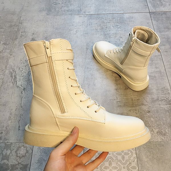 boots women new 2019 round toe zipper booties ladies rock shoes woman flat heel luxury designer winter footwear lace up riding, Black
boots women new 2019 round toe zipper booties ladies rock shoes woman flat heel luxury designer winter footwear lace up riding, Black