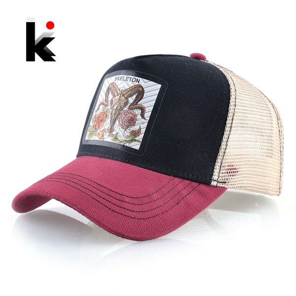fashion trucker cap men women new baseball caps with skeleton pattern streetwear hip hop baseball hat snapback visor caps, Blue;gray
fashion trucker cap men women new baseball caps with skeleton pattern streetwear hip hop baseball hat snapback visor caps, Blue;gray