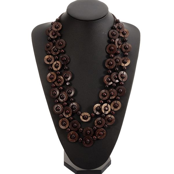 23.6 inch )bohemian coconut shell wood bead pendant necklaces women ethnic jewelry handmade beaded hanging necklace statement, Silver
23.6 inch )bohemian coconut shell wood bead pendant necklaces women ethnic jewelry handmade beaded hanging necklace statement, Silver