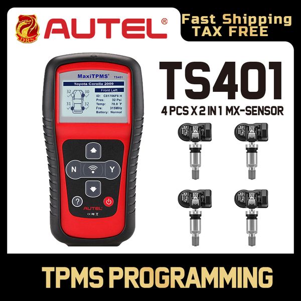 autel maxitpms ts401 obd2 tpms diagnostic scanner tool tire pressure monitoring system activate 315 433mhz sensor programming
autel maxitpms ts401 obd2 tpms diagnostic scanner tool tire pressure monitoring system activate 315 433mhz sensor programming