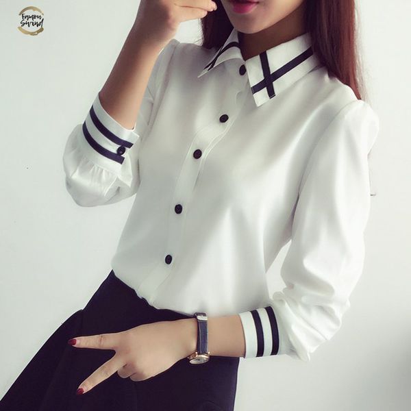 female fashion elegant bow tie white blouses chiffon turn down collar shirt ladies school blouse women
female fashion elegant bow tie white blouses chiffon turn down collar shirt ladies school blouse women