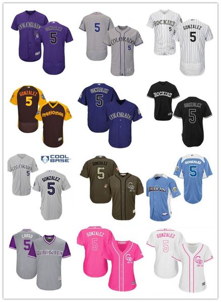 custom colorado coloradorockies 5 carlos gonzalez baseball jersey rockie baseball wear men women youth jerseys, Blue;black
custom colorado coloradorockies 5 carlos gonzalez baseball jersey rockie baseball wear men women youth jerseys, Blue;black