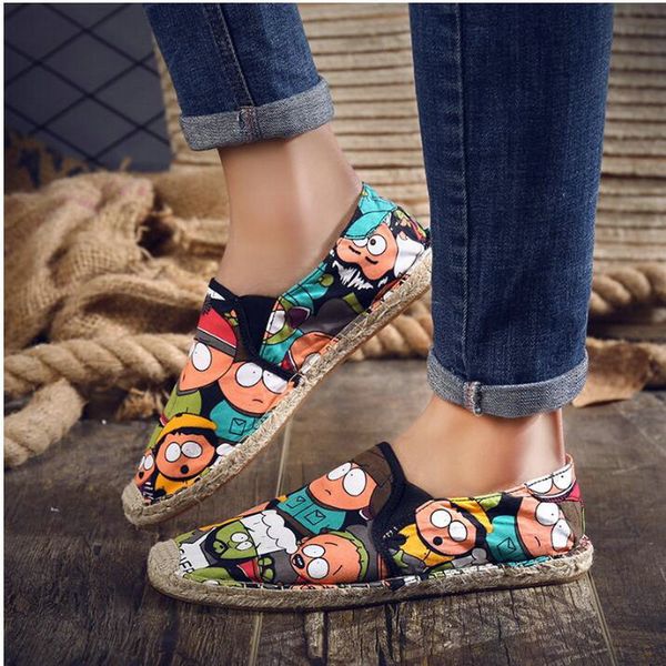 women casual canvas shoes cartoon linen girl espadrille fisherman shoes ladies flats plimsolls loafers driving shoes lf-5050 y190704, Black
women casual canvas shoes cartoon linen girl espadrille fisherman shoes ladies flats plimsolls loafers driving shoes lf-5050 y190704, Black