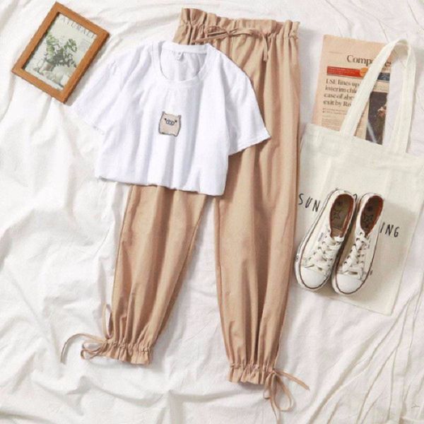 two piece set summer clothes for women 2019 new dresy damskie fashion casual wide leg pants print t shirt 2 piece set women, White
two piece set summer clothes for women 2019 new dresy damskie fashion casual wide leg pants print t shirt 2 piece set women, White
