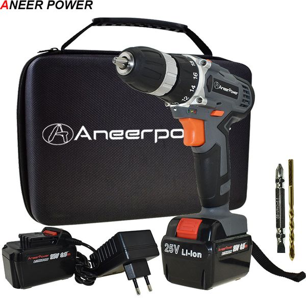 25v rechargeable electric screwdriver cordless drill electric drill batteries screwdriver power tools mini
25v rechargeable electric screwdriver cordless drill electric drill batteries screwdriver power tools mini