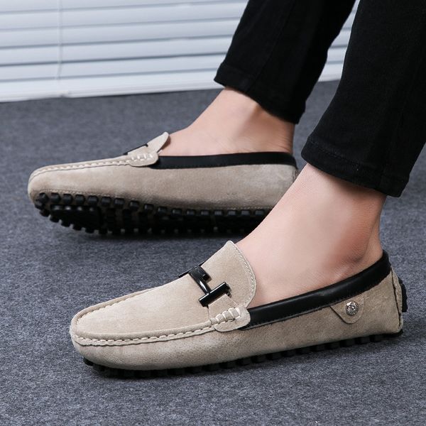 2018 spring trend korean-style moccosins classic versatile slip-on loafers comfortable men's casual shoes, Black
2018 spring trend korean-style moccosins classic versatile slip-on loafers comfortable men's casual shoes, Black