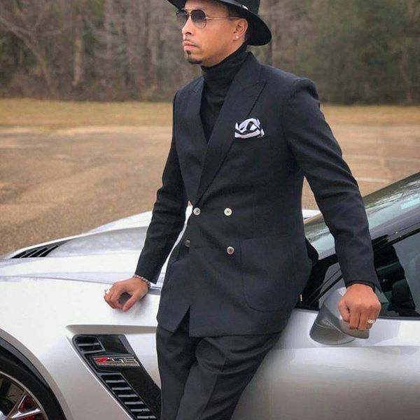 casual dark blue suits for business groom tuxedo groomsmen attires man outfits slim fit terno masculino costume homme male wear 2piece, Black;gray
casual dark blue suits for business groom tuxedo groomsmen attires man outfits slim fit terno masculino costume homme male wear 2piece, Black;gray