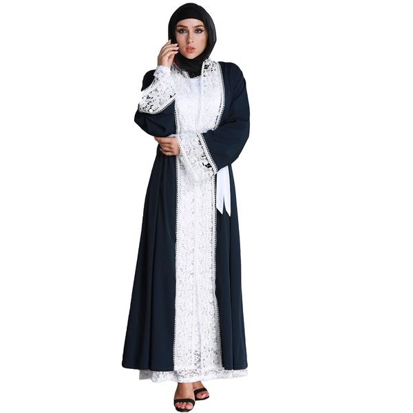 women plus size muslim dresses cardigan spliced crochet lace long sleeve islamic abaya maxi dress outwear dark blue g9874db-5xl, Red
women plus size muslim dresses cardigan spliced crochet lace long sleeve islamic abaya maxi dress outwear dark blue g9874db-5xl, Red