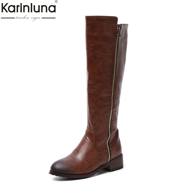 women's brand ins big size 48 vintage chunky heels shoes woman equestrian boots knee high boots women, Black
women's brand ins big size 48 vintage chunky heels shoes woman equestrian boots knee high boots women, Black
