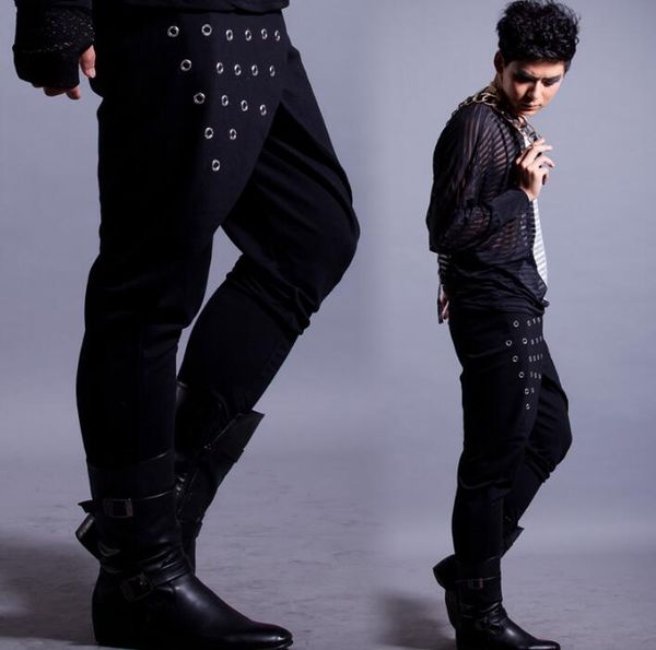 stage personality men pants harem pant men feet trousers singer dance rock fashion pantalon homme street star style black
stage personality men pants harem pant men feet trousers singer dance rock fashion pantalon homme street star style black
