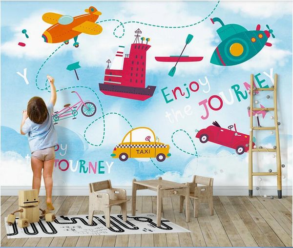 3d wall covering custom mural wallpaper cartoon taxi children's room boy kindergarten background wall sticker home decor wall papers
3d wall covering custom mural wallpaper cartoon taxi children's room boy kindergarten background wall sticker home decor wall papers