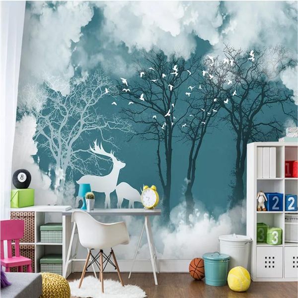 nordic elk forest landscape white clouds tv sofa background wall decor mural wallpapers living room bedroom kids room wall paper
nordic elk forest landscape white clouds tv sofa background wall decor mural wallpapers living room bedroom kids room wall paper